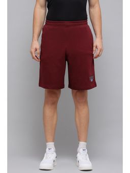 Reebok - Maroon Solid Shorts