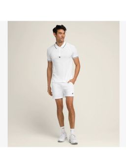 Wilson - Men White Core Volley Shorts Tennis Sports Gym Activewear Shorts