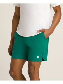 Wilson - Men Tournament Pro Club Green Tennis Gym Training Activewear Shorts