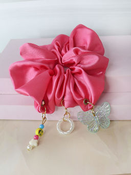 Soho Boho Studio - Pink Punk Charm Scrunchies
