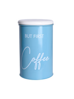 Voncasa - Metal Coffee Jar - Sky Blue