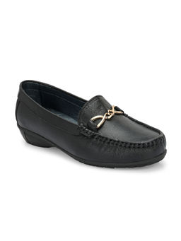 EGOSS - X Laddy Boss Comfortbale & Lightweight Formal Buckle Loafers Black