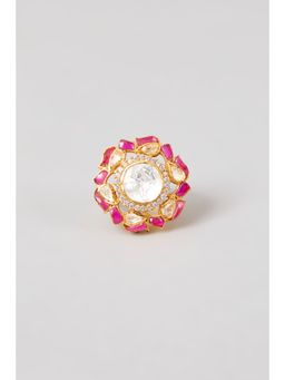KARISA DESIGNS - Pink Kira Moissanite Ring
