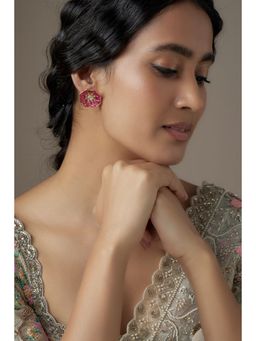 KARISA DESIGNS - Pink Rose Earring