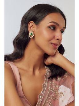 KARISA DESIGNS - Green Siara Moissanite Earring