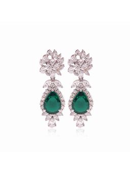 PRATA - Imperial Green Earrings