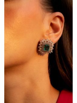 PRATA - The Spotlight Green Earrings