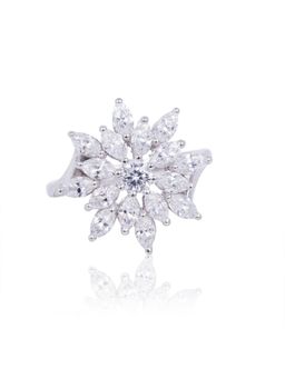 PRATA - Stardust White Ring