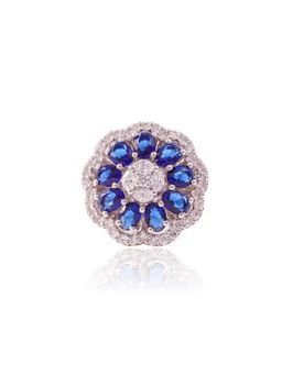 PRATA - Fiorel Blue Ring