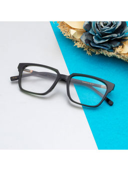 TED SMITH - Unisex Acetate Rectangle Green Eyeglass Frame (54)