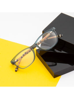 TED SMITH - Unisex Acetate Cat Eye Green Eyeglass Frame (52)