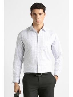 Van Heusen - White Polka Dots Regular Shirt
