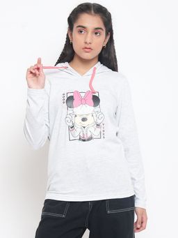 Lil Tomatoes - Girls Cartoon Characters Cotton Tops Ecru