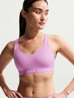 Nike - Indy High Support Women Purple Padded Adjustable Sports Bra