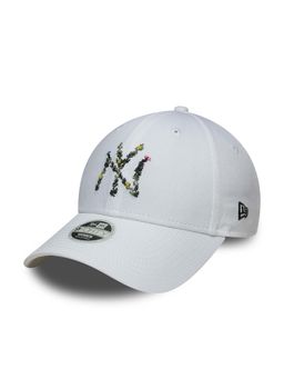 New Era - Women Wmns Floral Infill 9Forty Neyyan Whi Cap