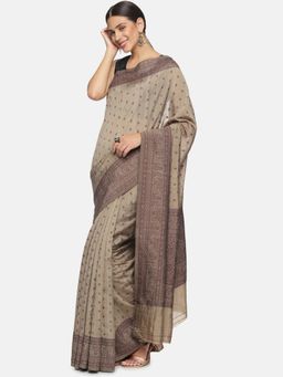 Kancheepuram Kalakshetra Silks - It's Official Saree with Unstitched Blouse