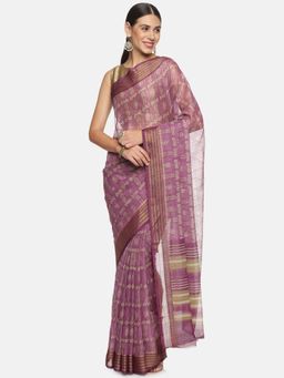 Kancheepuram Kalakshetra Silks - The Wild Wood Saree with Unstitched Blouse
