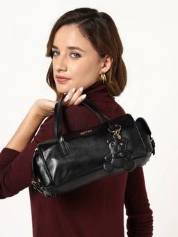 Guess - Kassie Bowling Bag With Teddy Bear Charm and Detachable Strap