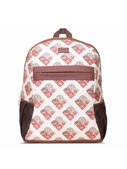 Zouk - Seashell Motif White Classic Backpack