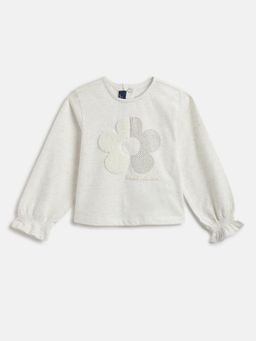 Chicco - Girls Floral Round Neck Top