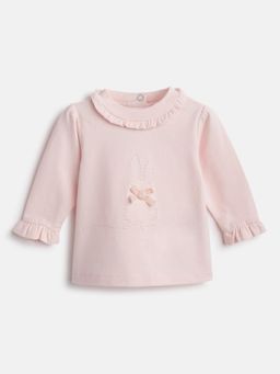 Chicco - Girls Round Neck Cotton Top