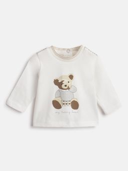 Chicco - Boys Graphic Printed Round Neck Cotton T-Shirt