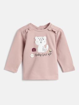 Chicco - Girls Embroidered Round Neck Top