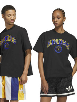 adidas Originals - Gfx Tee Unisex Black Basket Ball T-shirts