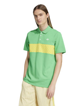 adidas Originals - Q2 Monogram Shi Men Green Originals Polo T-Shirt