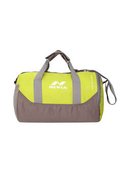 Nivia - Beast Gym Bag - 4 - Olive Green - Grey