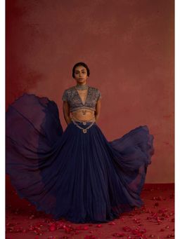 Rhua India - Naitra Gulnaar Lehenga with choli
