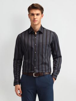 Arrow - Stripes Multi-Color Full Sleeves Collar Neck Shirt