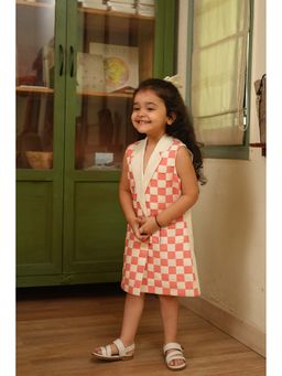 Funny Bones - The Blush Edit Intersect Pure Linen Blazer Dress