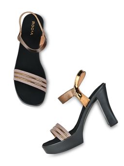 ROCIA - Regal Antique Gold Women High Heels