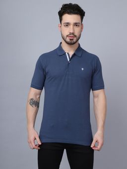 Cantabil - Men Blue T-shirt