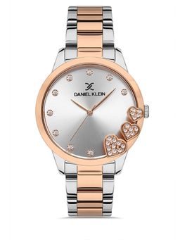 Daniel Klein - Trendy Ladies Silver Watch DK.1.13239-4