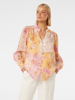 Forever New - Delia Yoke Detail Blouse