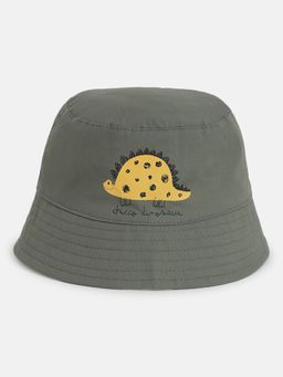 Chicco - Infant Boys Medium Green Reversible Hat