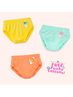 Superbottoms - Soft Bamboo Fabric Unisex Baby Briefs - Pack of 3 (Pack of 3)