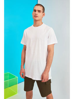 Trendyol - Man White T-Shirt