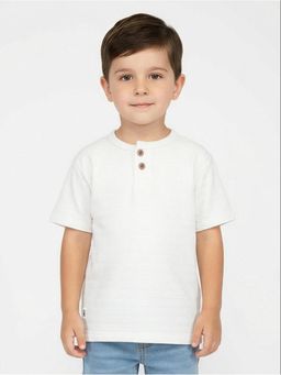 R&B - White Stripes Boys Short Sleeves T-Shirt