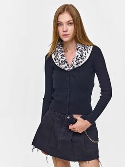 Cover Story - Black Short Sweater