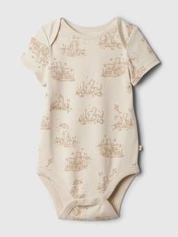 GAP - Unisex Conversational Print Round Neck Onesie