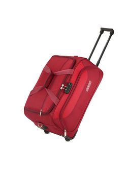 Lavie Sport - 57 cms Anti-theft Sage Wheel Duffle Bag | (Maroon) (S)