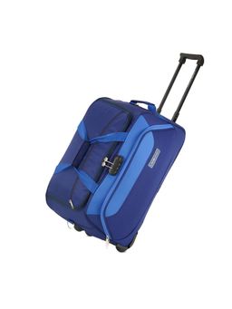 Lavie Sport - 57 cms Anti-theft Sage Wheel Duffle Bag | (Navy) (S)