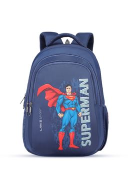 Lavie Sport - Superman Ace 26L Casual 17" Backpack for Boys/Girls (Navy) (M)