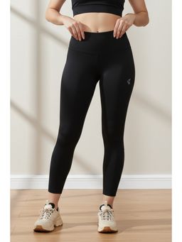Zivame - All Day Performance Quick Dry Gym Black Leggings