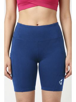 Zivame - Zelocity Quick Dry Cycling Blue Shorts