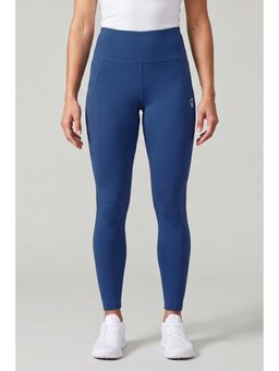 Zivame - Zelocity Quick Dry Training Deja Vu Blue Leggings