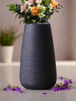 DecorTwist - Plastic Flower Vases for Home Decor (Pack of 4)